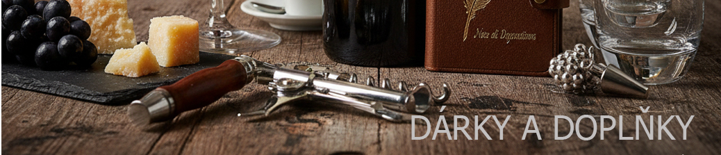 dárky a doplňky k italským vínům